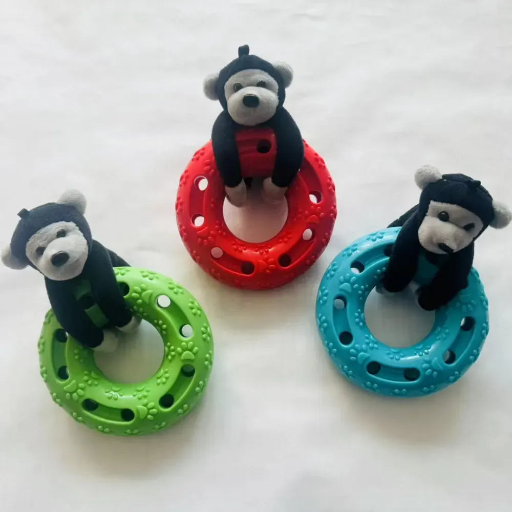 pool dog toy