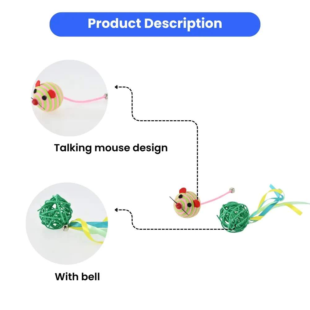 Cat Toy Set of 2 Cat Toy Set of 2