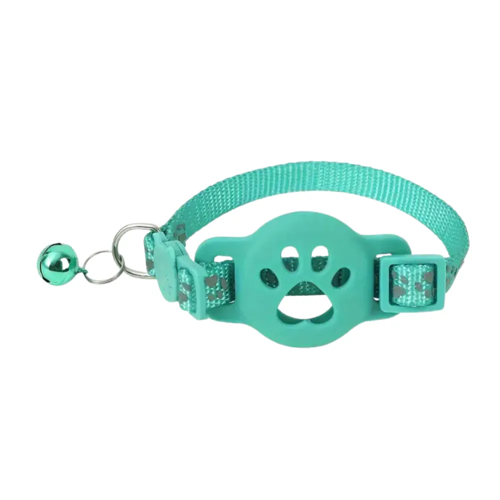 cat collar with airtag holder