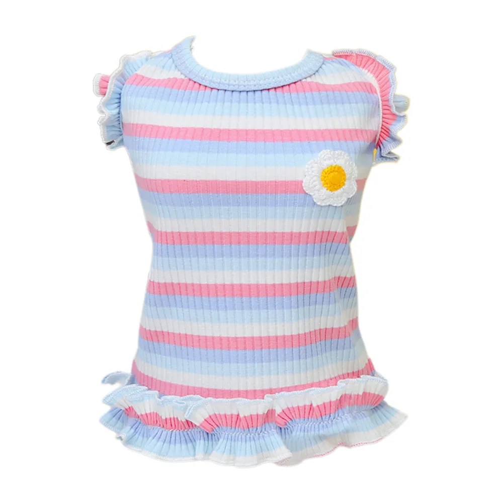 pastel stripe dog outfit pastel stripe dog outfit