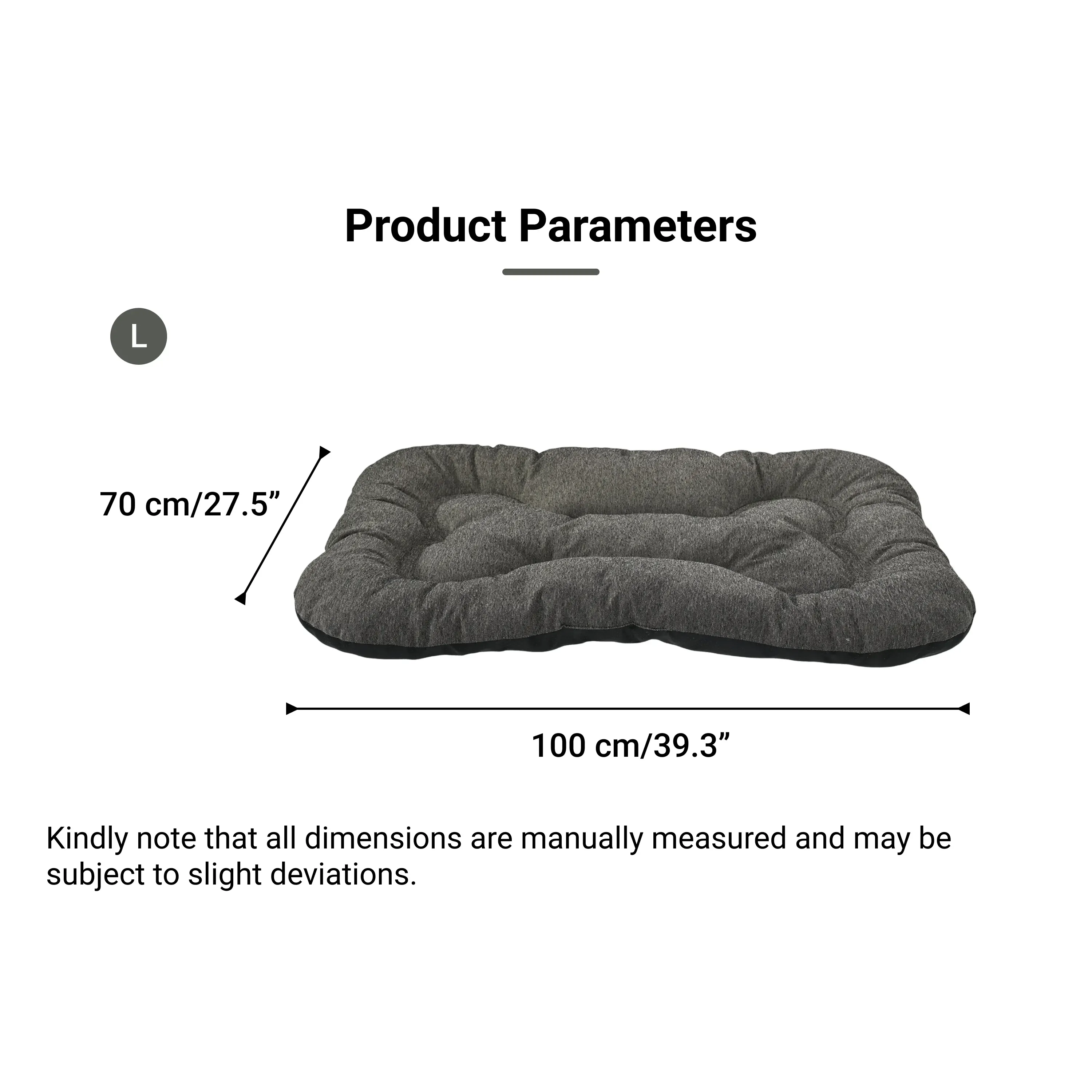 Pet Cushion Bed L Size