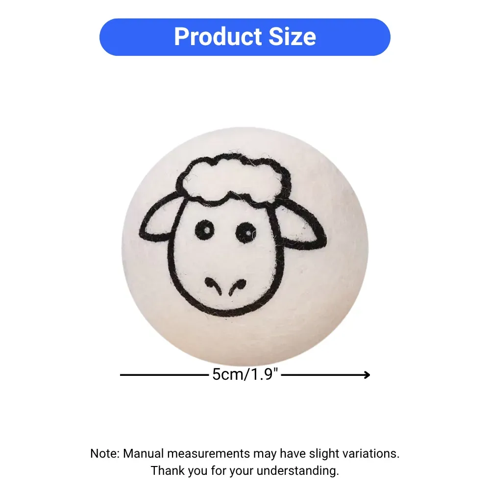 solid wool toy