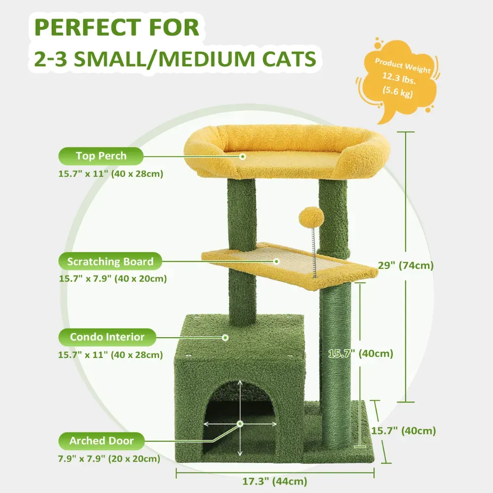 small cat tower