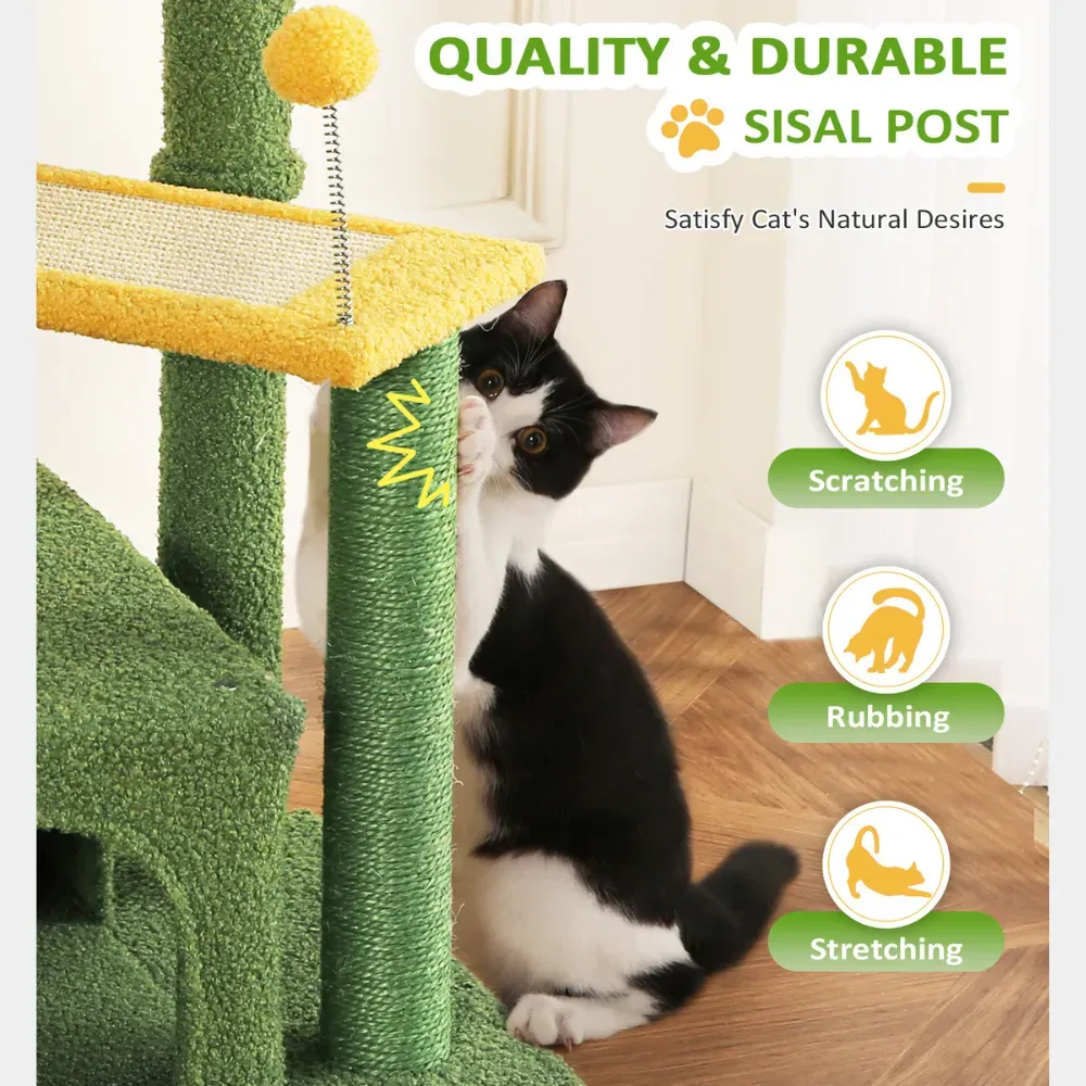 compact cat tree