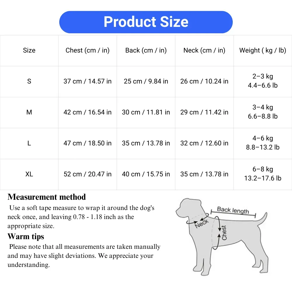 four-leg dog raincoat