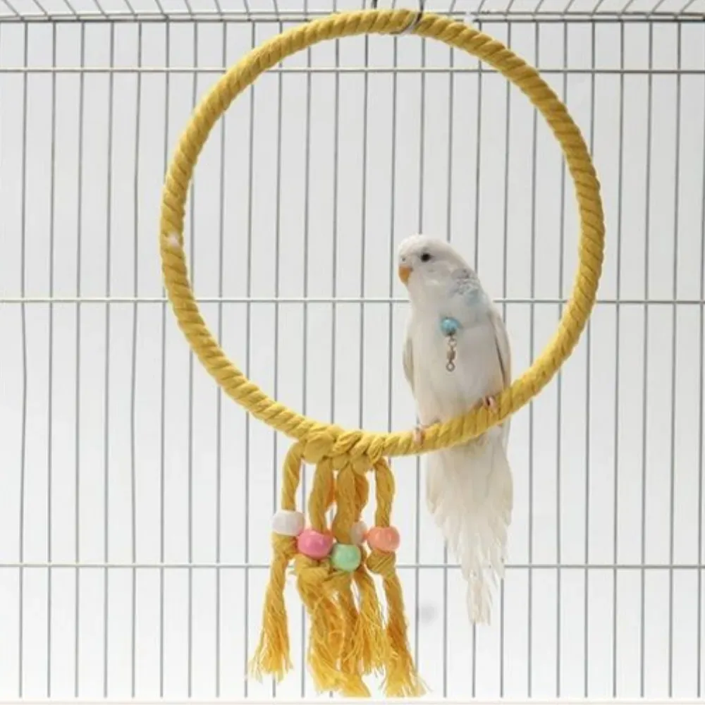 bird cage hanging toy