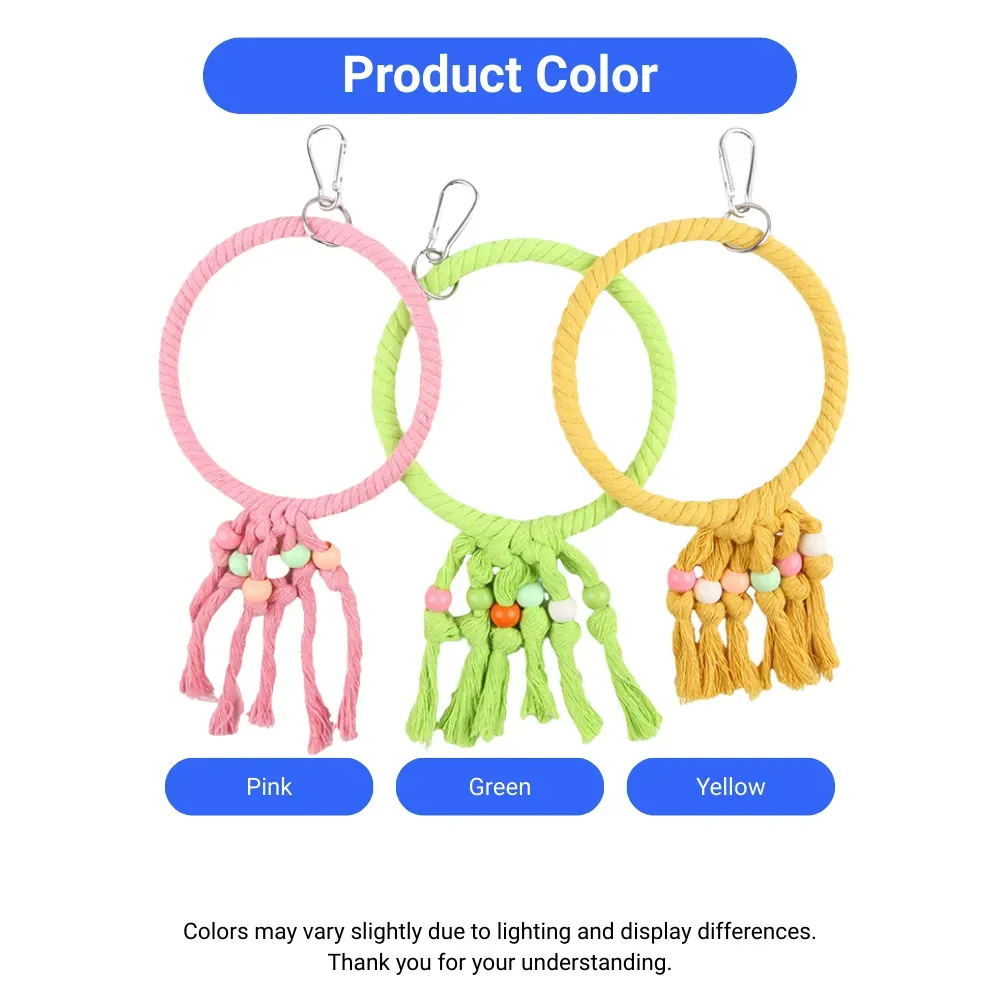 cockatiel swing toy