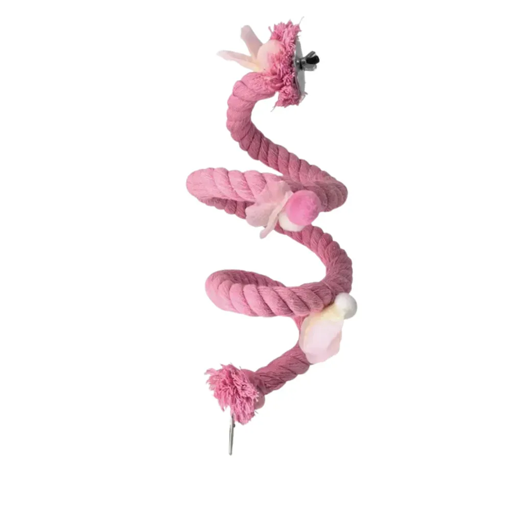 parrot climbing rope