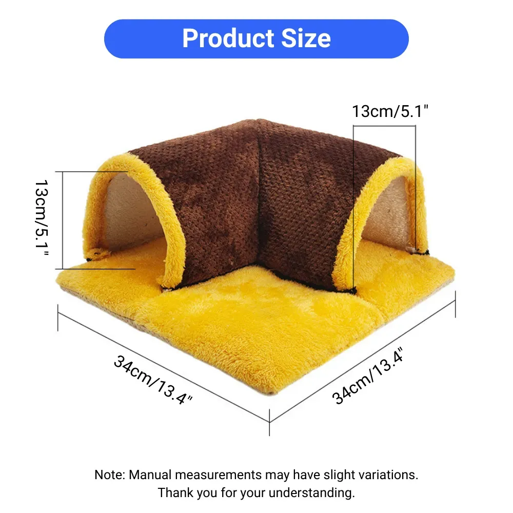 hamster play tunnel
