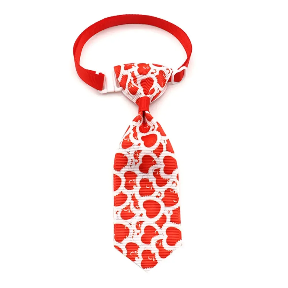 Valentines pet bow tie