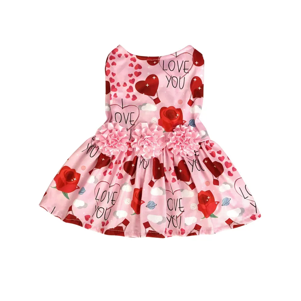 Valentine pet dress Valentine pet dress