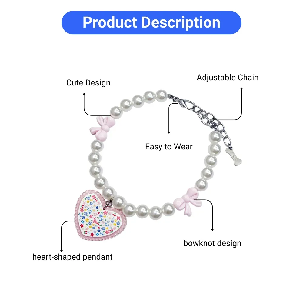 bowknot pet necklace bowknot pet necklace