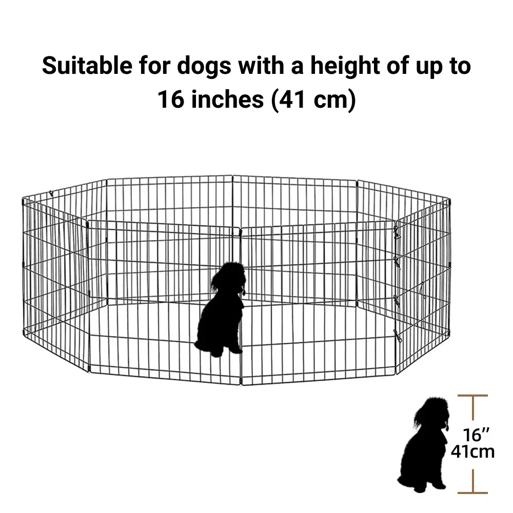 8 panel pet fence