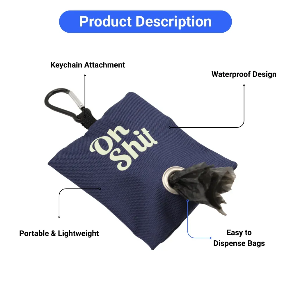 dog poop bag pouch