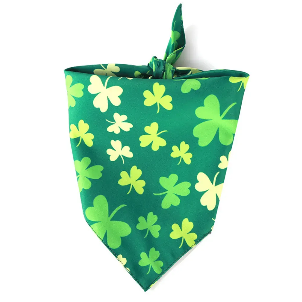 Green pet scarf