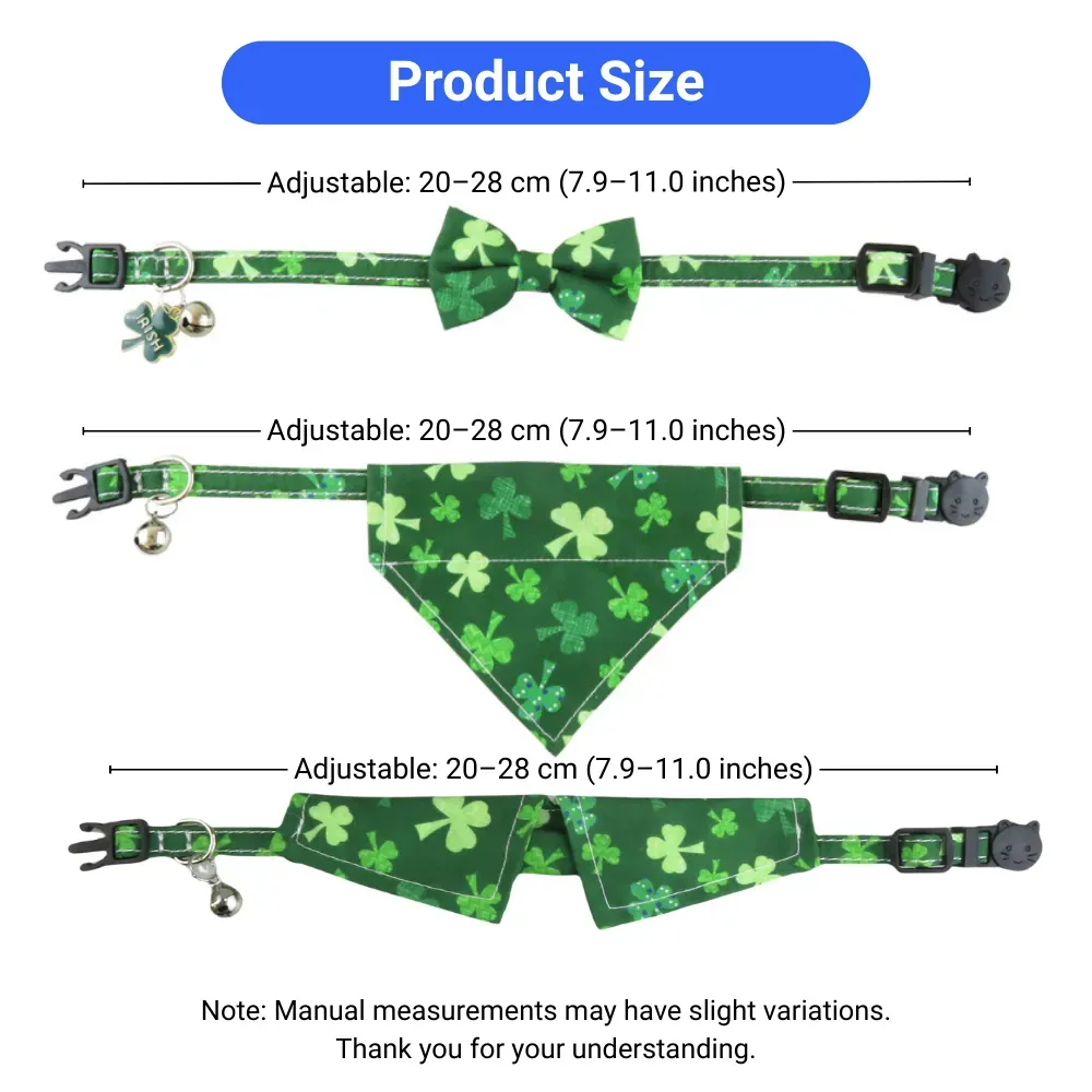 cat bandana set