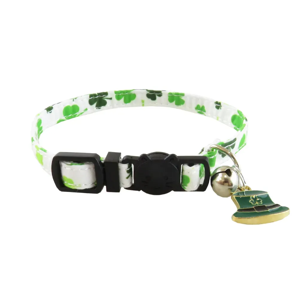 st patrick cat collar