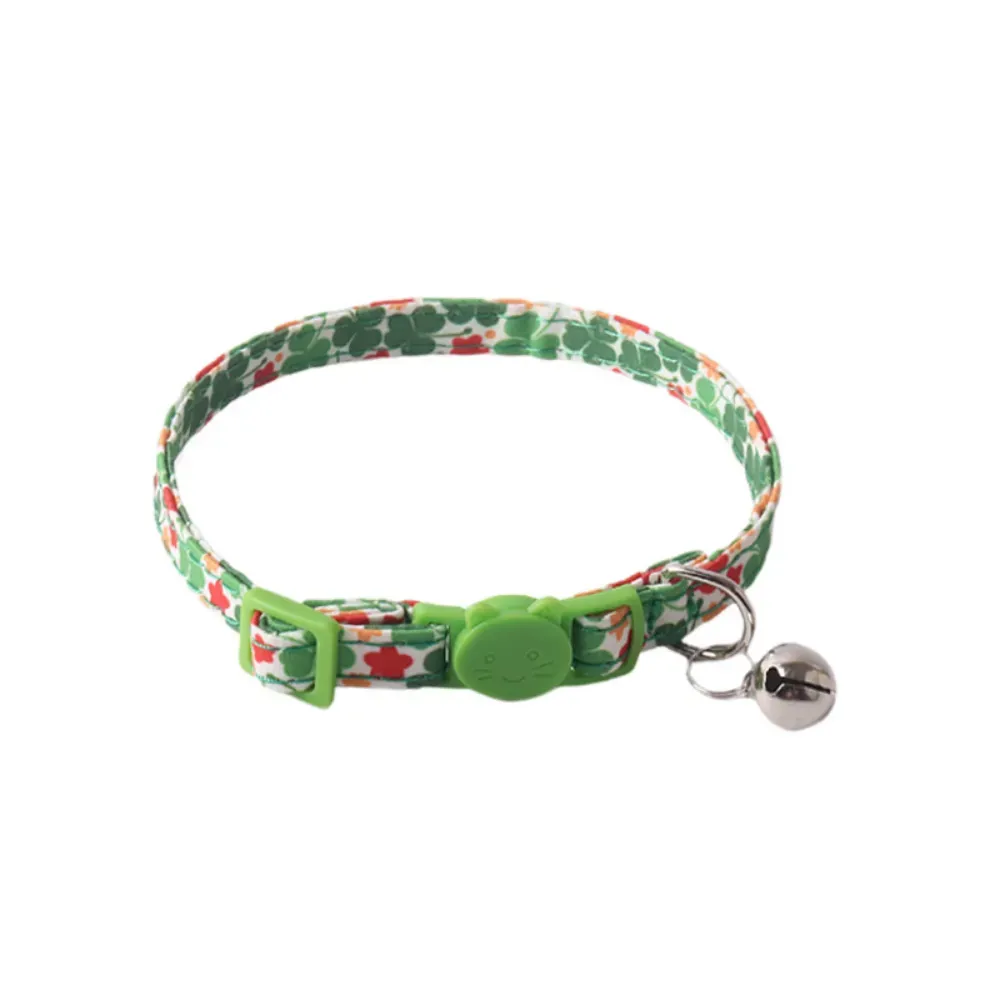 green cat collar