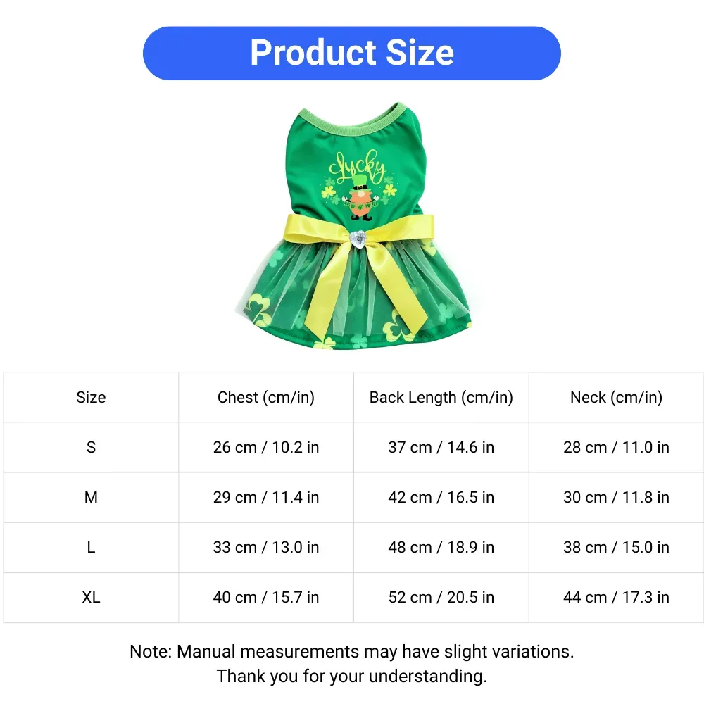 St Patrick Day Dog Outfit