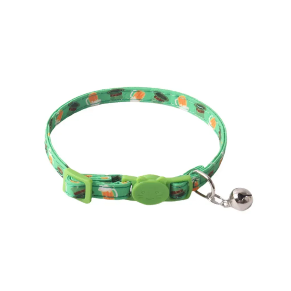 st patrick cat collar