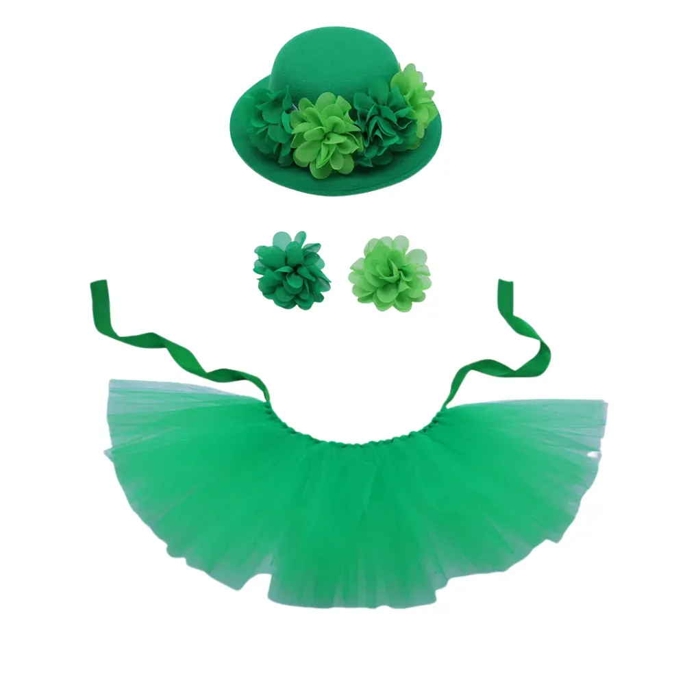 Green Pet Tutu and Hat
