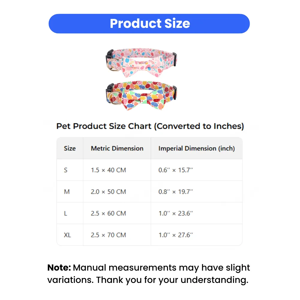 wholesale Love Heart Egg Four-Leaf Clover Printed Bowknot Pet Collar