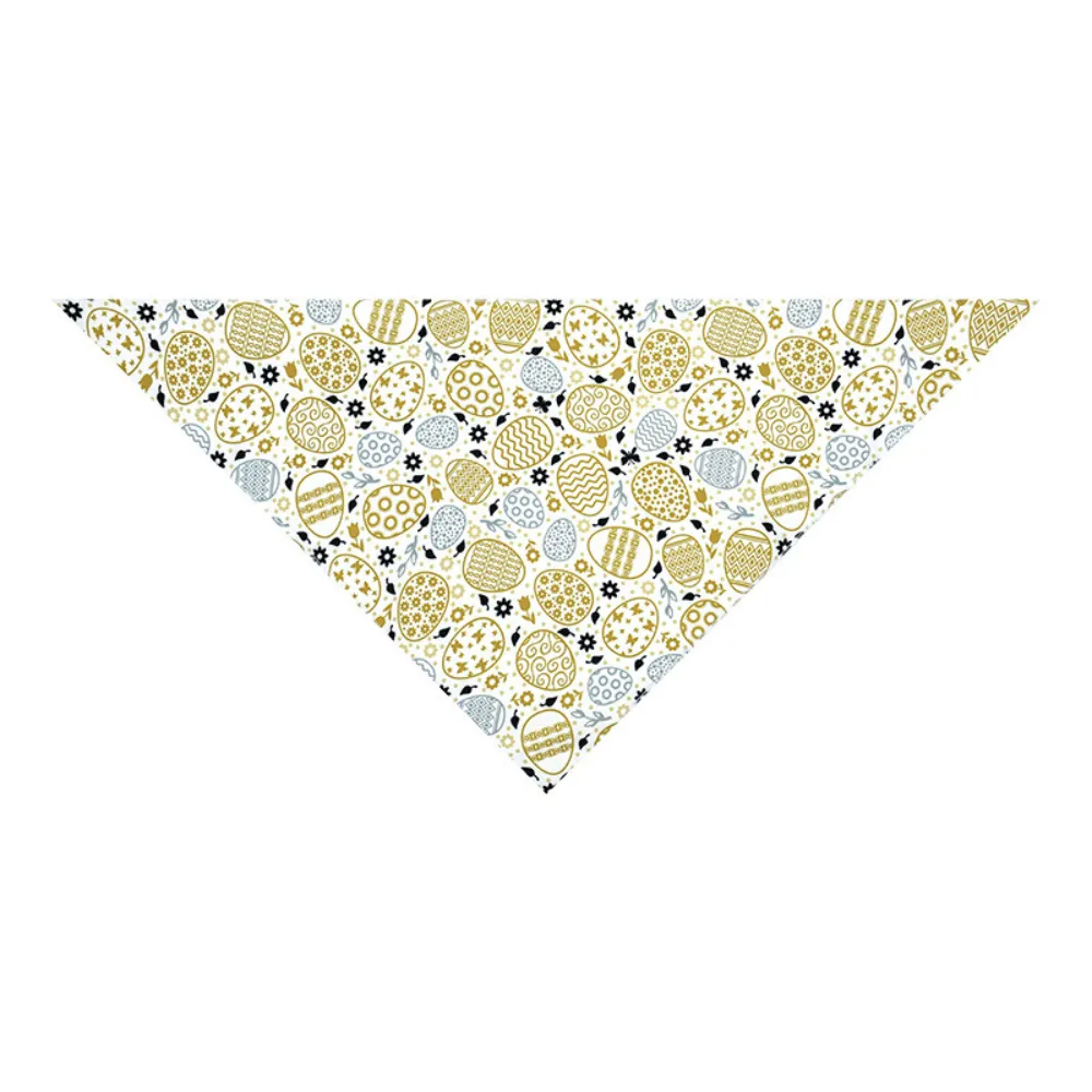 Easter Festive Dog   Bandana Pet Bib - Cute Soft Pet Scarf for Holiday