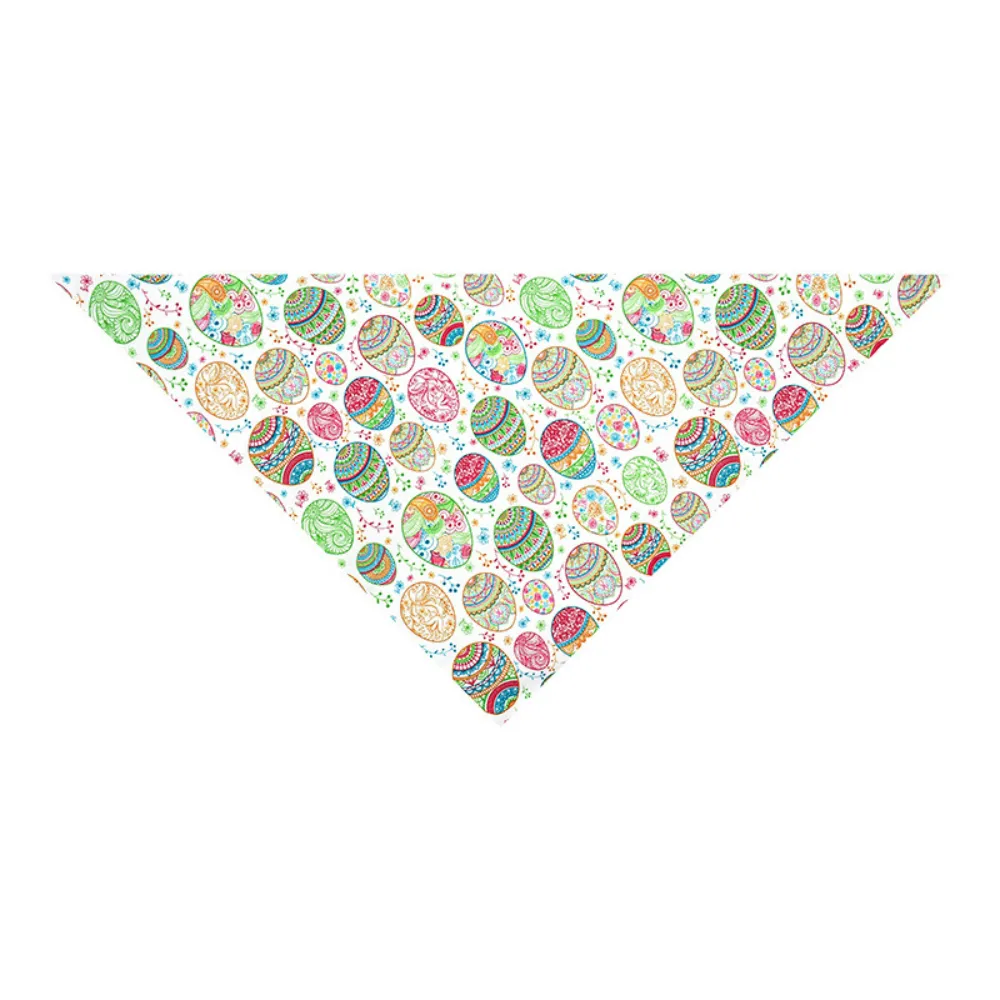 Easter Festive Dog Bandana  Pet Bib - Cute Soft Pet Scarf for Holiday