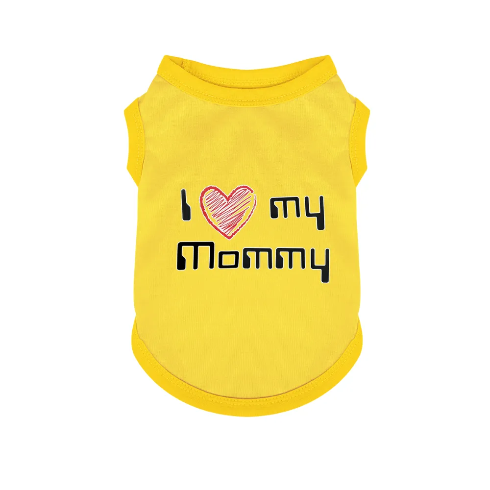 Cartoon Pet Vest-Soft Summer Shirt for Puppies (4) Cartoon Pet Vest-Soft Summer Shirt for Puppies (4)