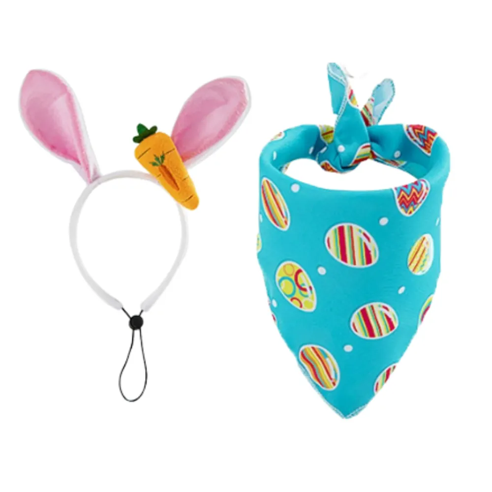 Easter Pet Dog Bandana (2)