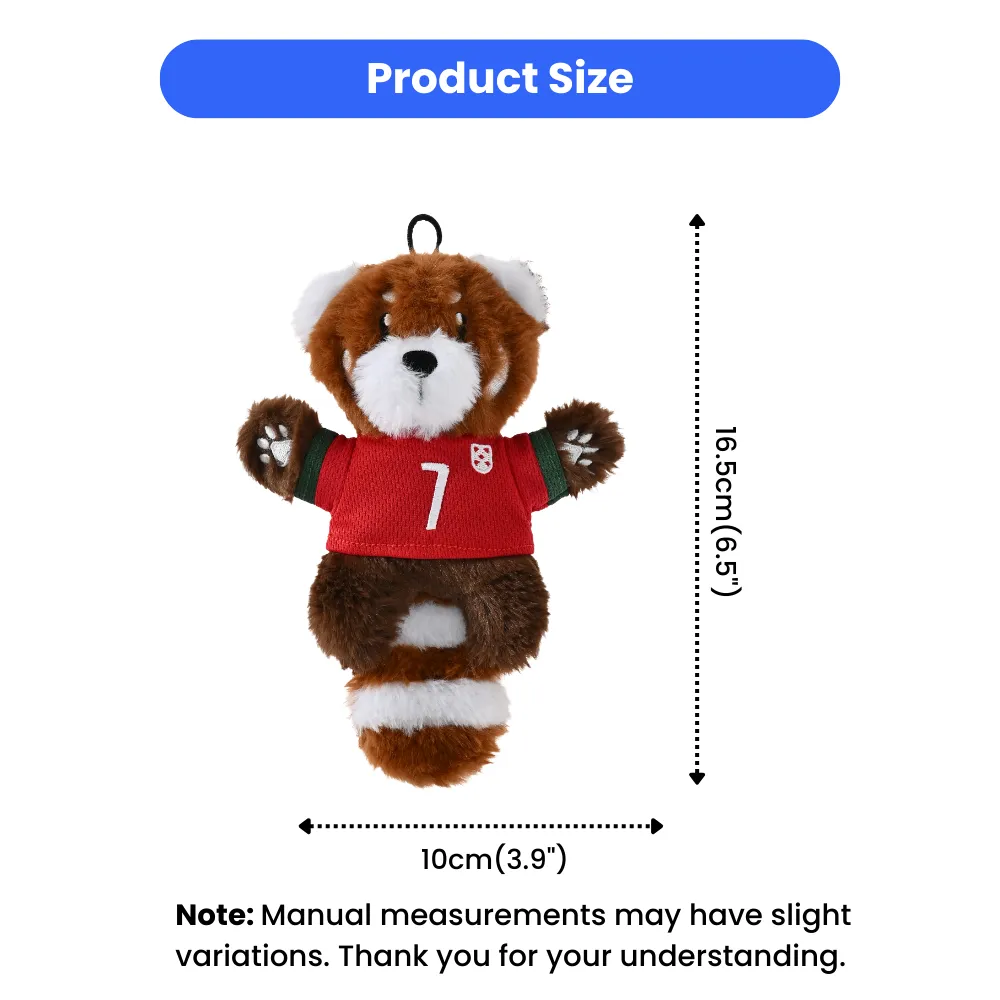 Squeaker Comfortbale FPF Pet Plush Toy - Raccoon (1)