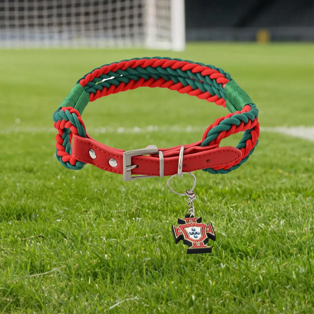 Durable Sporty and Comfortable Polyester FPF Woven Pet Collar (1) Durable Sporty and Comfortable Polyester FPF Woven Pet Collar (1)