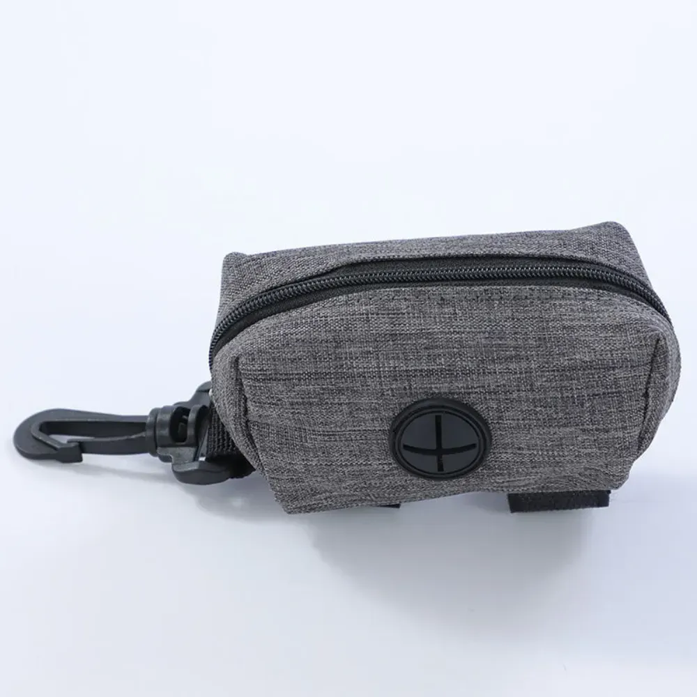 Dog Poop Bag Dispenser with Zipper Design