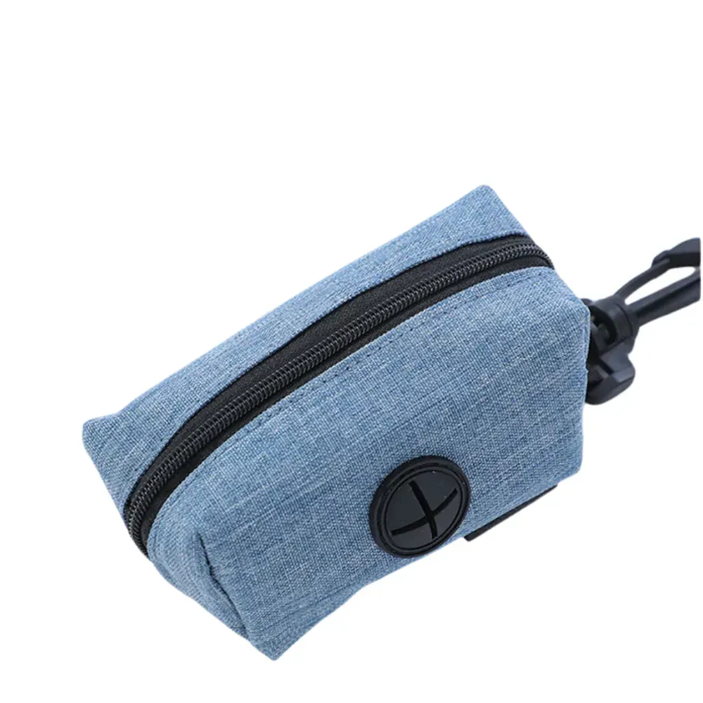 Dog Poop Bag Dispenser with Zipper Design
