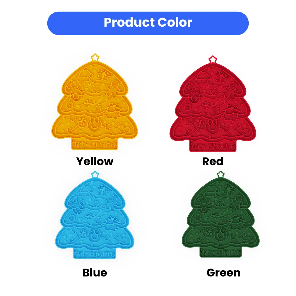 Pet Christmas silicone mat (7) Pet Christmas silicone mat (7)