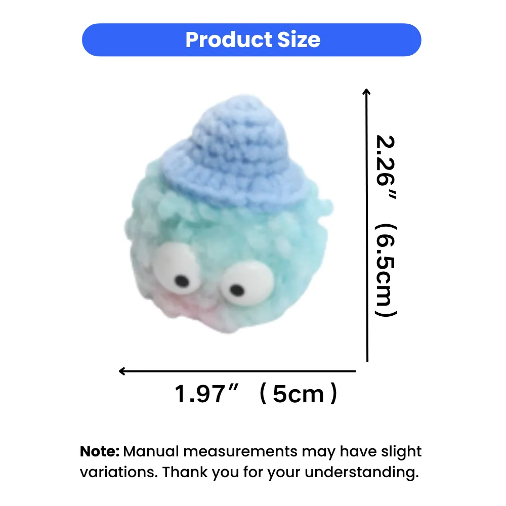 pom pom cat toy size 2 inch lightweight small kitten toy dimensions