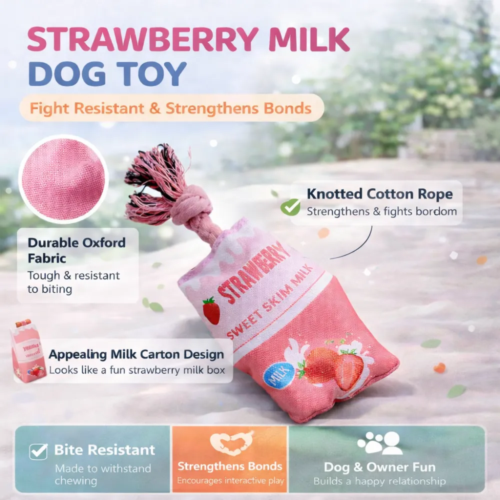 durable dog chew toy oxford fabric rope interactive dog toy bite resistant