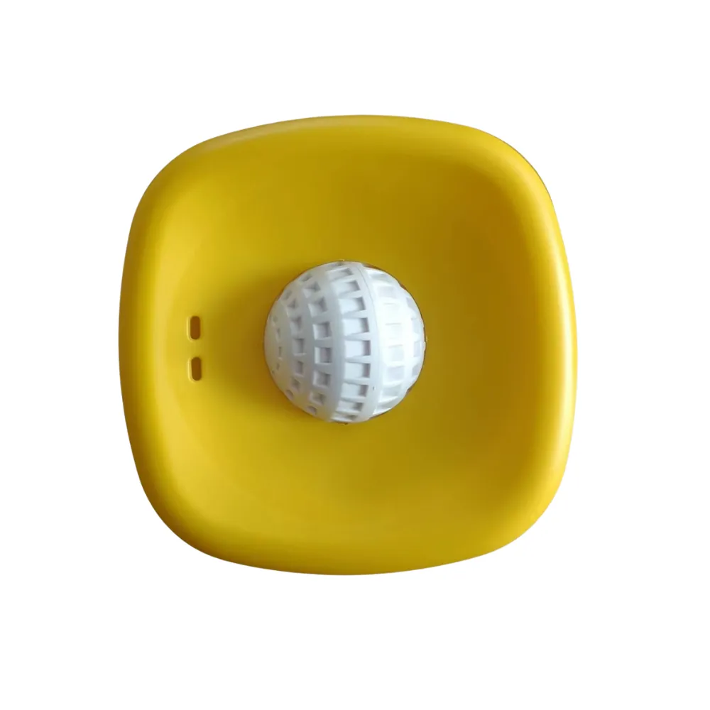 yellow dog lickingbowl slow feeder silicone anti anxiety dog bowl