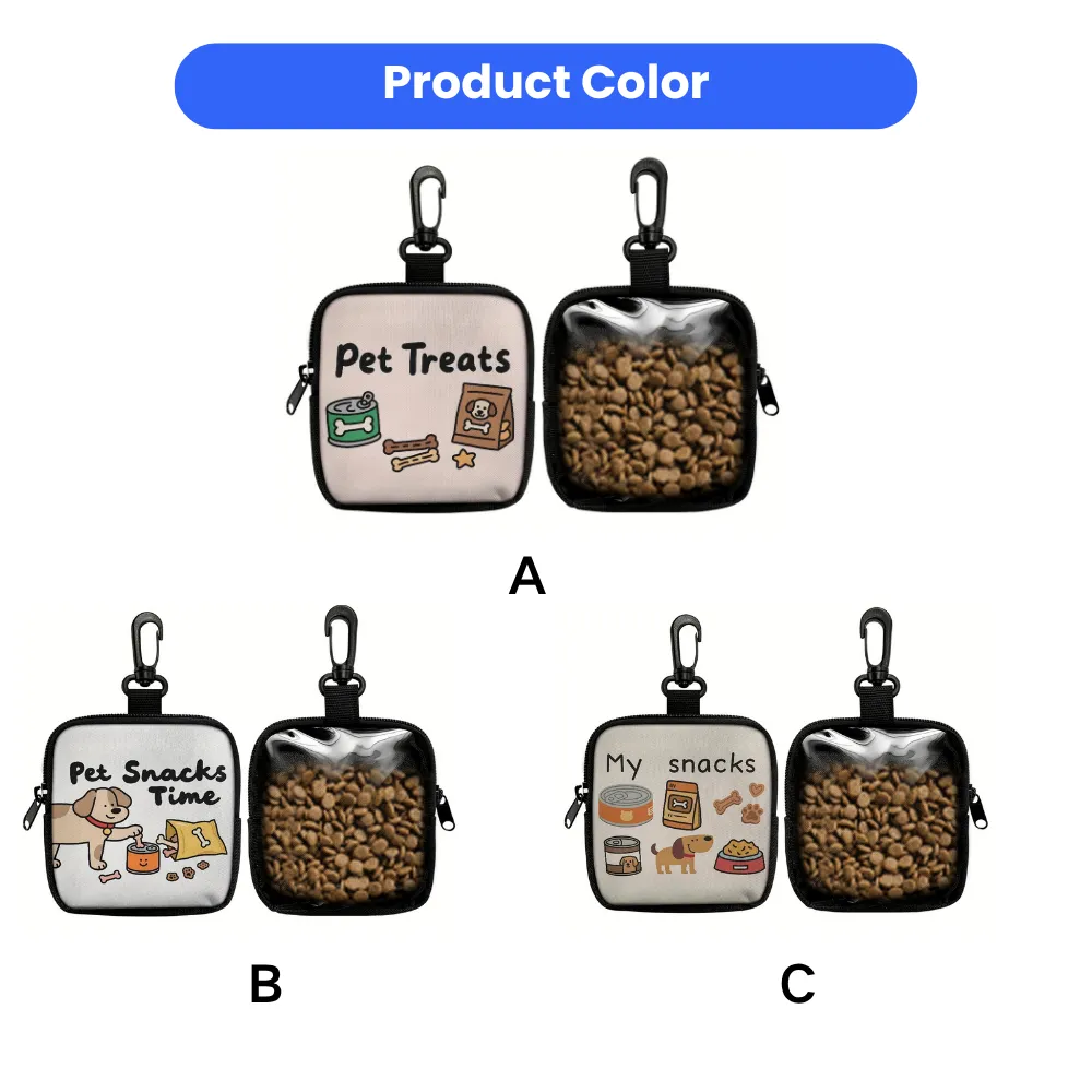 dog treat pouch different designs pet snack bag bulk options for pet store suppliers