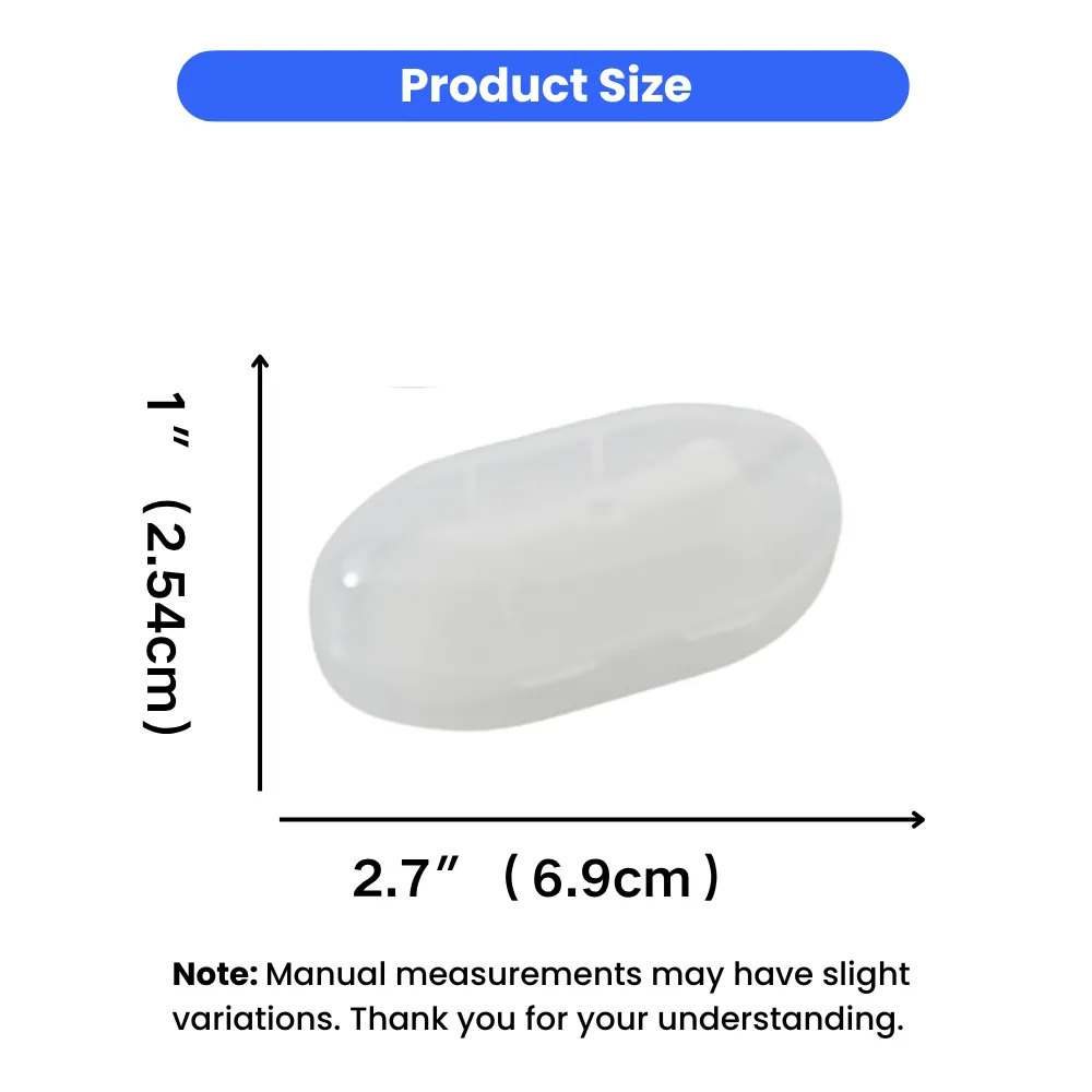 pet finger toothbrush size 2.7 inch silicone dog toothbrush dimension chart for reference