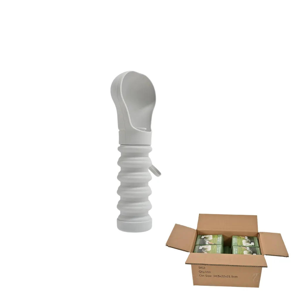 collapsible dog water cup bulk packaging wholesale pet supplies portable water bottle carton