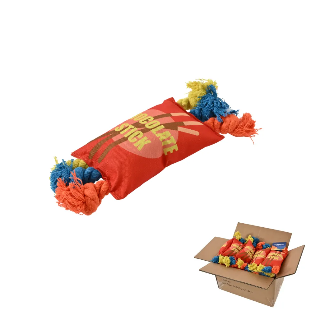 dog rope toy bulk packaging carton wholesale pet supplies low MOQ