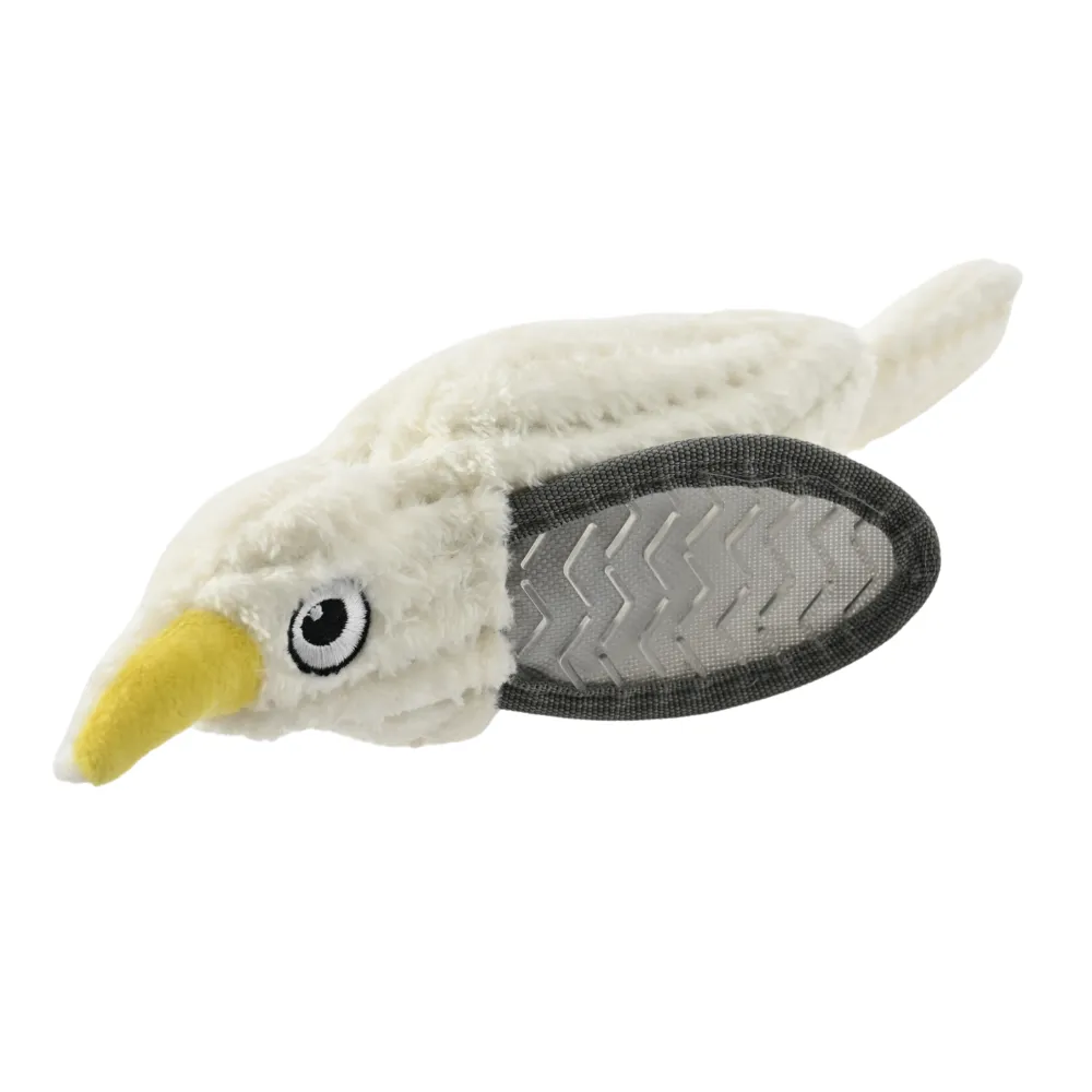 plush dog toy wild bird design squeaky chew toy soft durable dog toy wholesale