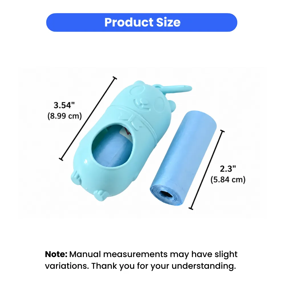 Dimensional diagram showing the 3.54-inch (8.99 cm) dispenser height and 2.3-inch (5.84 cm) refill roll width.