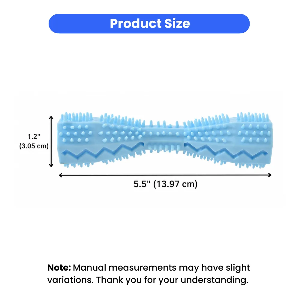 Technical diagram showing the toy length of 5.5 inches (13.97 cm) and width of 1.2 inches (3.05 cm).
