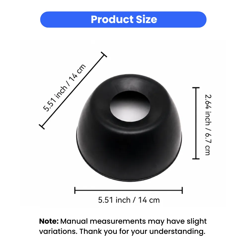 Dog licking bowl size dimensions 5.51 inch 14 cm slow feeder silicone bowl for small medium and large dogs