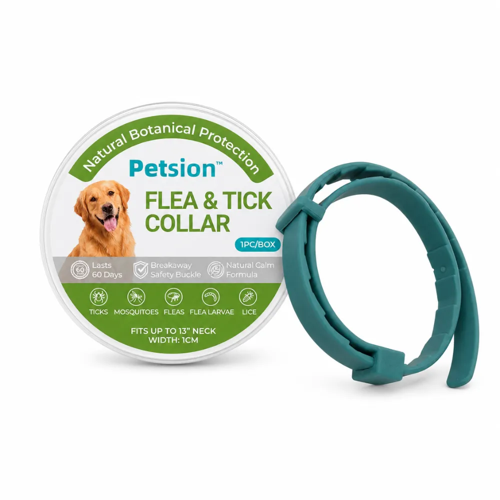 Wholesale Dog Flea & Tick Collar Natural Botanical Protection Petsion dog flea and tick collar with natural botanical protection formula for flea mosquito and tick control