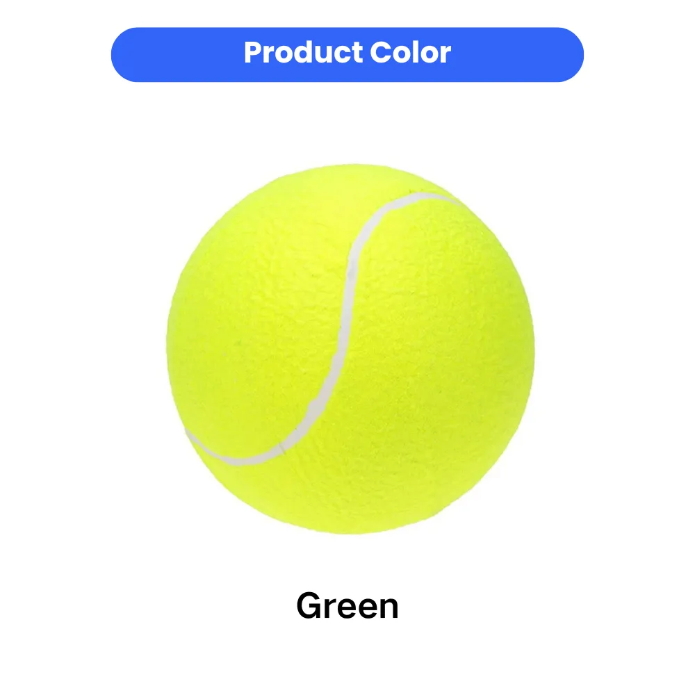 green giant tennis ball dog toy color display for dogs
