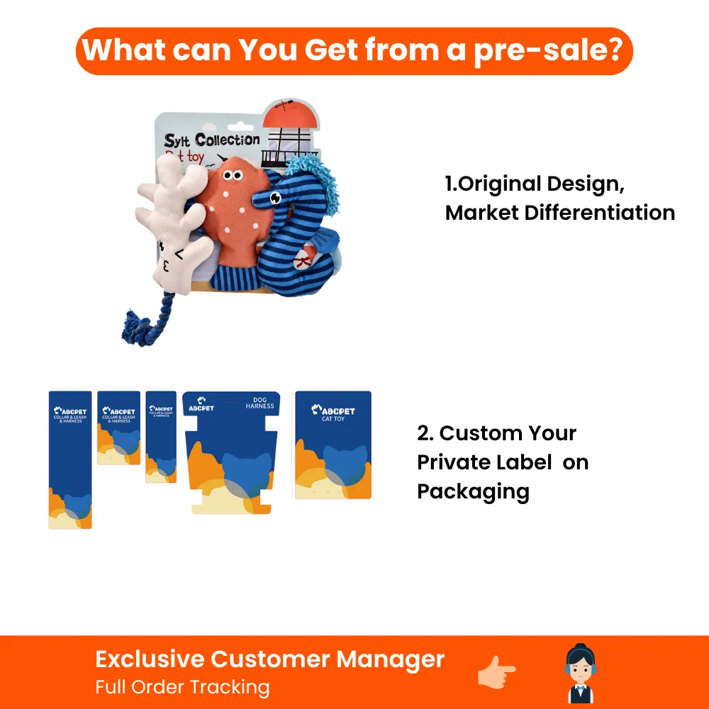 Private Label Dog Plush Toy Pre Sale Pre-sale dog plush toy gift set with original design and private label packaging customization options