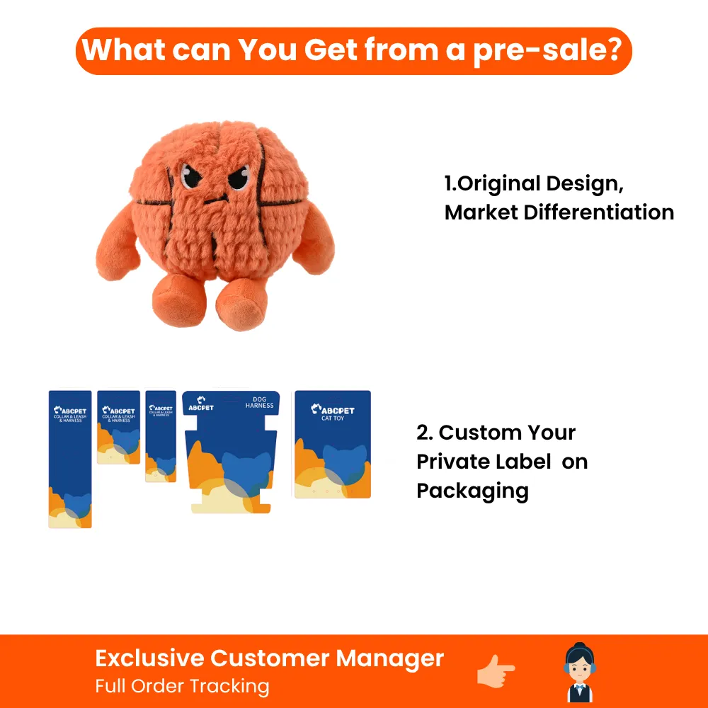 Custom basketball dog toy wholesale with private label packaging options for pet retailers